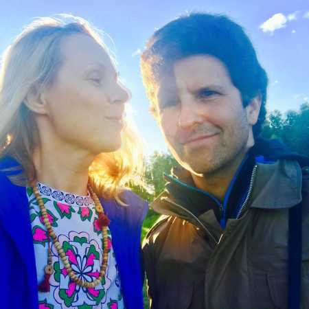 Dina Frank and Louis Frank in a photo